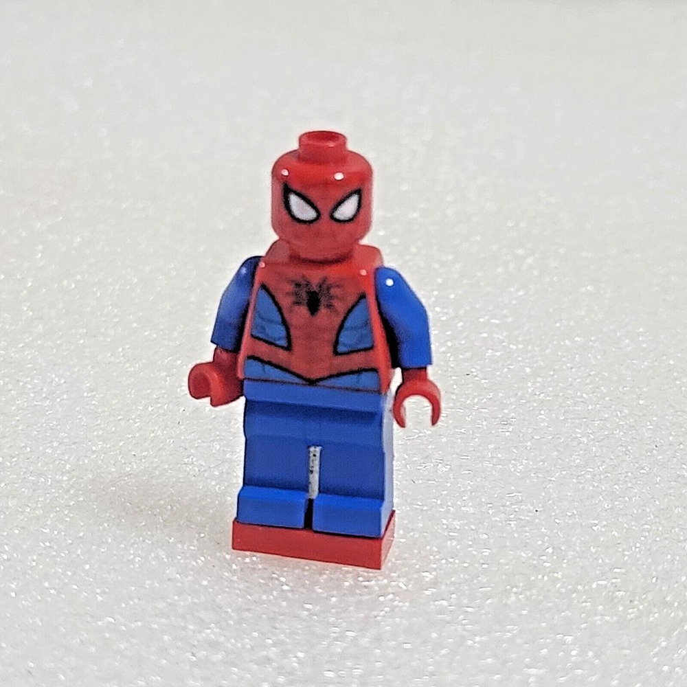 LEGO Spider-Man Minifigure Marvel Super Heroes Red Blue Replacement Figure 1.5"